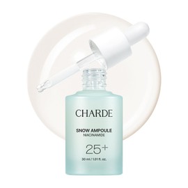 Charde Niacinamide Brightening Serum for Dark Spots & Uneven Tone | Radiance Boosting with White Garcinia & Arbutin, Korean Skincare, 1.01 fl oz