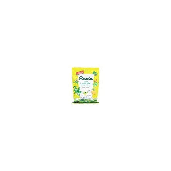 Ricola Herb Throat Drops Natural Lemon Mint - 24 Drops (Pack of 24)