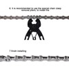 GZDAOXIA 5 Pairs of Bicycle Chain Links, Chain Lock Bicycle,