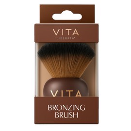 VITA LIBERATA Kabuki Bronzing Brush, Washable & Reusable, Super Soft Bristles for Flawless Application, for Bronzing Powder, Perfect Blend, Vegan and Cruelty Free