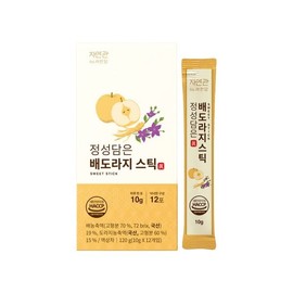 배도라지스틱12pcs 도라지차 배차 목이시원한차 Pear Doraji Stick 12pcs Doraji Tea Pear Tea for Refreshing Throat