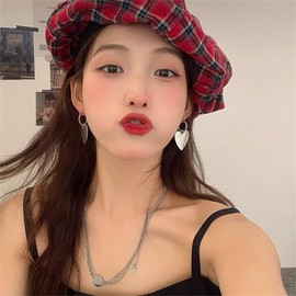 Polished Heart Huggie Hoop Dangle Drop Earrings for Women Girls Sterling Silver Post Pin Minimalist Hypoallergenic Large Love Heart Shaped Statement Valentine's Mothers Day Anniversary Jewelry Gifts