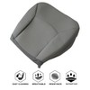 NLQR Driver Side Bottom Replacement Seat Cover Microfiber Leather Gray