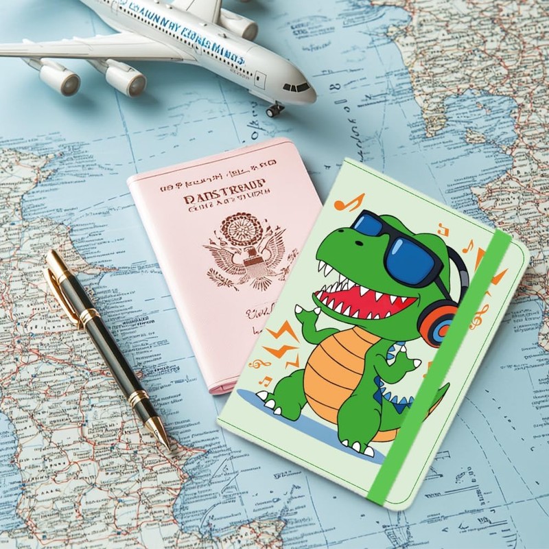 Funda para pasaporte RFID con ranuras para tarjetas de crédito,