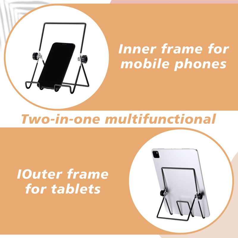 Kenning 24 Pack Adjustable Plate Stands for Display 7.1 Inch
