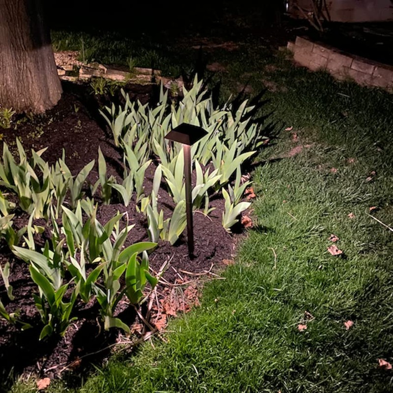 Bobcat Solar Landscape Pathway Lights Super Bright with 2-in-1 Warm
