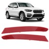 2PCS Rear Bumper Reflector Left Right PMMA ABS 63147419928 for