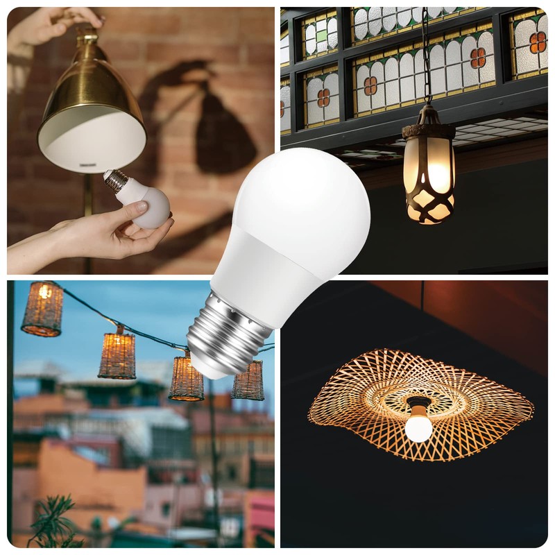 Poinivo 3W LED Light Bulb,3W E26 LED Light Bulbs,Low Wattage