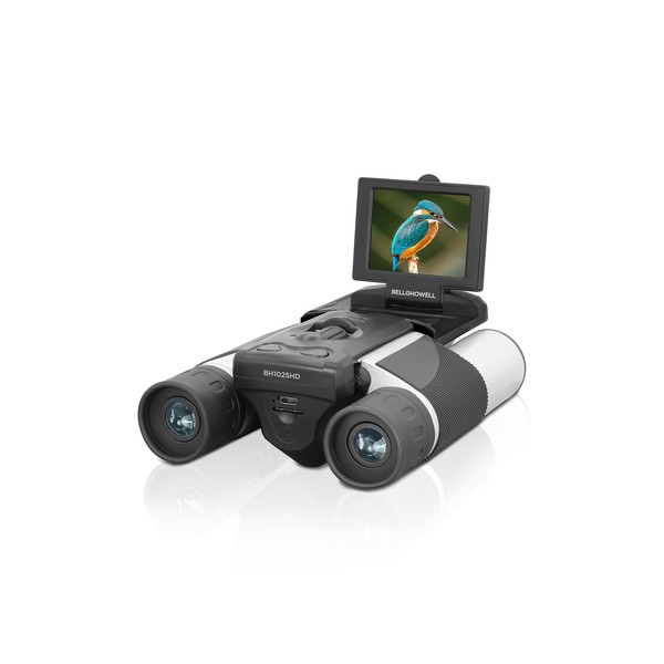 Bell+Howell BH1025HD 10x25 Binoculars with 2.5K HD Digital Camera