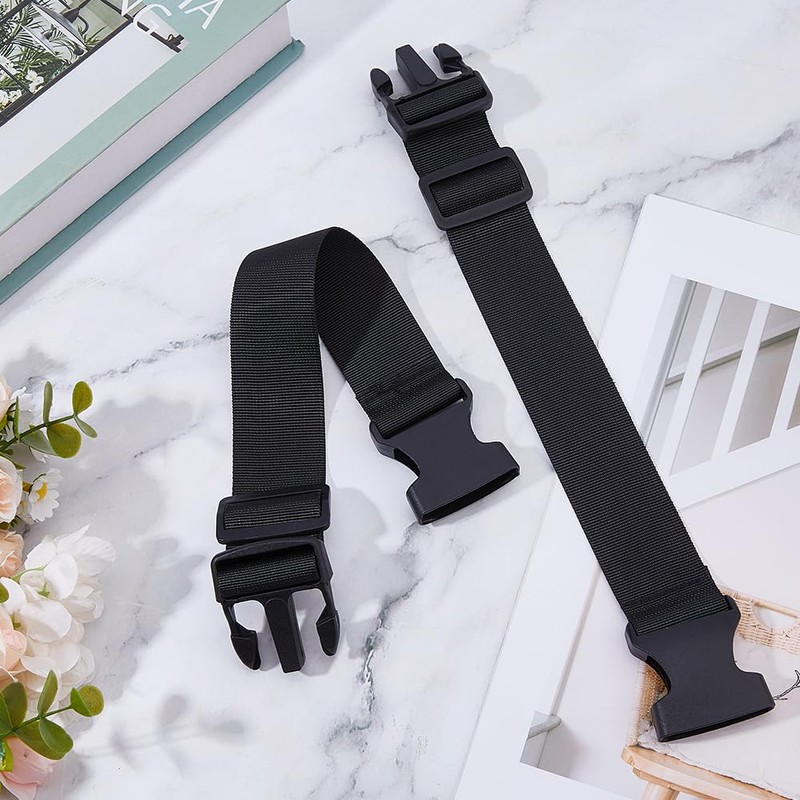 SUPERFINDINGS 2Pcs Waist Bag Belt Extender Adjustable Belts Bag Strap