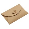 PATIKIL Mini Envelopes, 24 Pack Heart Clasp Tiny Items Storage