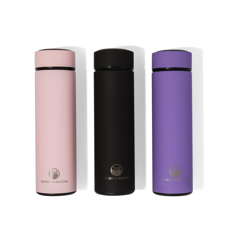 RR Pink Tea Bottle with Infuser – Brew Beautifully, Sip