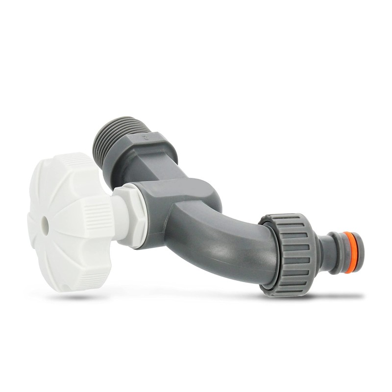 Instalguru Plastic Outlet Tap for Water Butt, 1/2 Inch x
