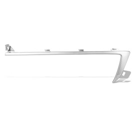 [Left/Driver Side] Front Upper Grille Molding Trim Compatible with 14-15 Chevy Camaro LT SS w/RS Package,Smooth Chrome