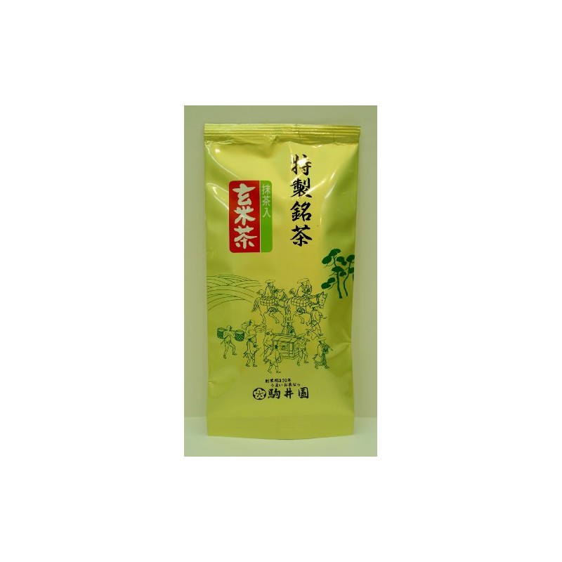 Genmaicha with Matcha Komaien Special Tea (Yu Packet Flights)
