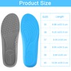 WLLHYF Shoe Insoles, Memory Foam Insoles, Cut to Size, Comfort