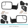 YITAMOTOR Towing Mirrors Compatible with 1994-2001 Dodge Ram 1500, 1994-2002