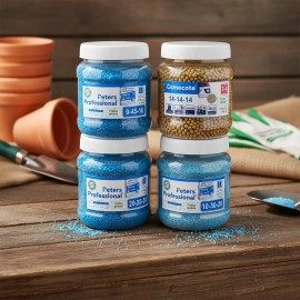 Kit Fórmulas Peters Osmocote 4x250g Raíz Flor Crecimiento