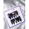 Dark Kuromi handmade nail tips - stiletto / 다크 쿠로미