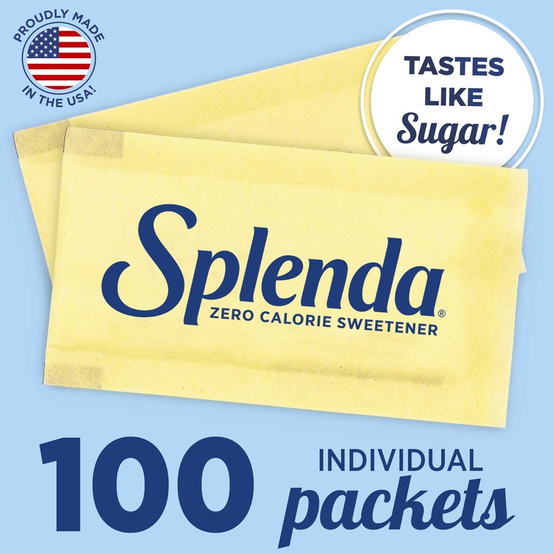 Splenda Sweetener Packets, 100-count Packages (Pack of 2)
