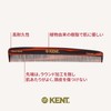 G.B.KENT Kent 163mm Handmade Pocket Hair Comb Warrant to British