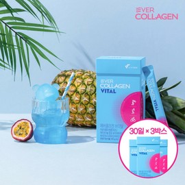 Ever Collagen Vital 3-Month Collagen + Vitamins in Water / 에버콜라겐 바이탈 3개월 물에 타먹는 콜라겐 + 비타민