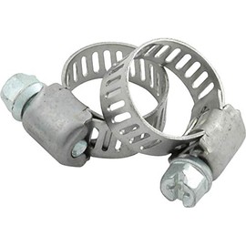 Allstar Performance ALL18330 1/2" OD Stainless Steel Hose Clamp - Pair