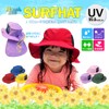 HUGGABEEE Surf Hat for Kids, Renewal with Sun Protection, Safari