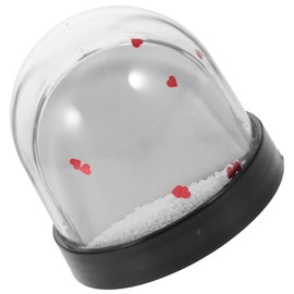 WRITWAA Snow Globe Photo Frame Snow Globe for Diy Plastic Snow Globes for Kids Photo Snow Globe Blank Snow Globe Snow Globe Picture Frame Plastic Paper Aluminum Sheet Sublimation