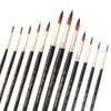 12 Piece Paint Brush Set, Premium Artist Brush, Watercolour Brush
