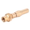 Female Thread Fountain Nozzle Brass Multihole Bubbling Sprinkler for Garden
