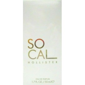 HOLLISTER SOCAL EAU DE PARFUM SPRAY FOR WOMEN 1.7 Oz / 50 ml BRAND NEW ITEM!!!