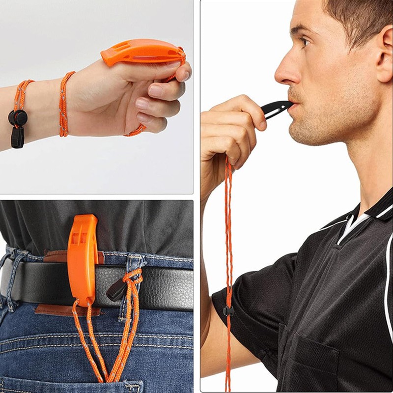 BEPSYOM Super Loud Survival Whistle with Two Sound Chambers, Super