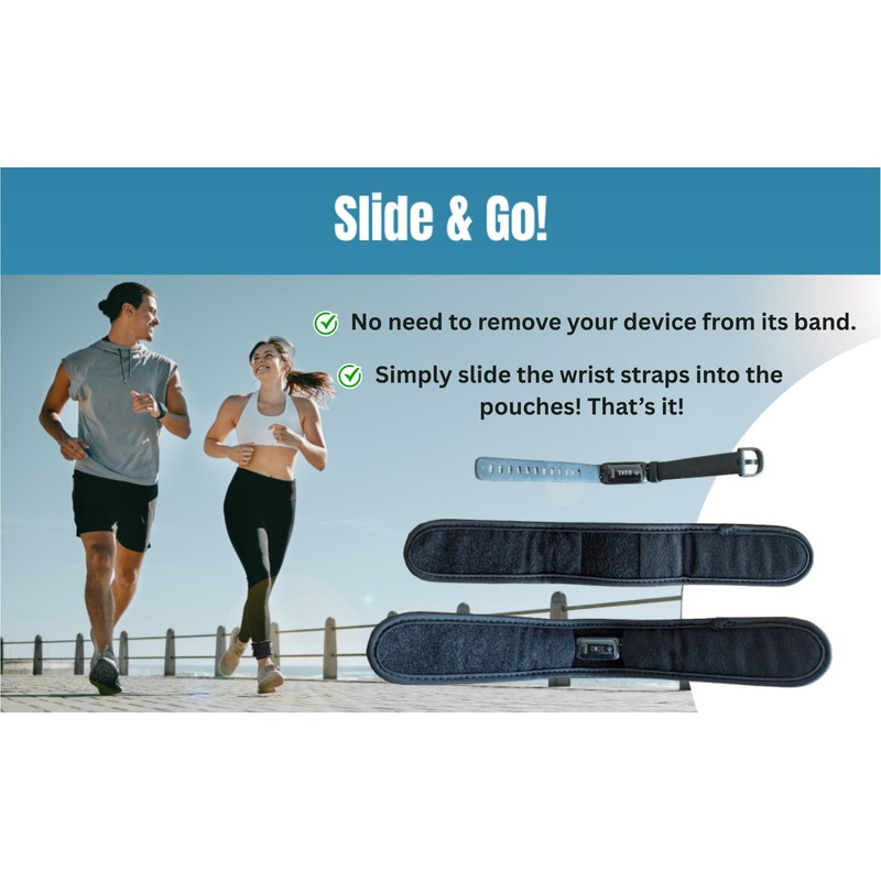 SimplyWalk Ankle Band for Fitbits & Smartwatches, Softwear Ankle Band