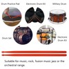 3 Pairs Nylon Drumsticks 5A Drum Sticks with AntiI-Slip Handles
