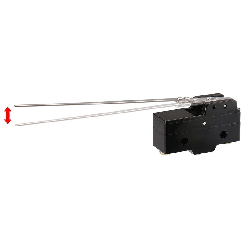 Baomain Micro Switch Momentary Long Hinge Lever LZ-15GW24-B AC 250V