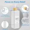 VITVITI Shampoo and Conditioner Dispenser, 17OZ Refillable Shower Soap Dispenser