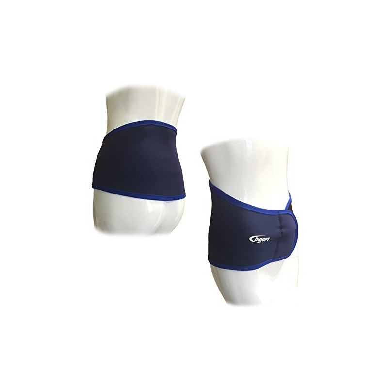 iSport PROFESSIONAL THICK 2MM NEOPRENE LOWER BACK LUMBAR COMPRESSION WARMING