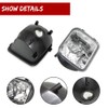 KENRTIR Clear Lens Housing Assembly Kit Compatible with 2006-2010 Hummer