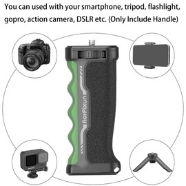 AorPixun Profession Camera Handle Grip Ergonomic Camera Grip 1/4'' Universal Camera Handheld Grip Camera Stabilizer Compatible with Action Camera GoPro DSRL Digital Video Camera Camcorder