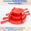 Empanada Maker Press Kit with 3 Sizes + Pasta Dough