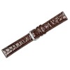 deBeer - 16mm Alligator Grain Watch Strap - Brown -
