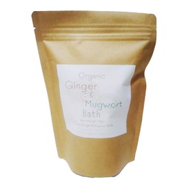 Organic Mugwort & Ginger Bath 5pc/Organic Worm and Ginger Bath 5 Pack Steamed Wormwood Pregnancy Warm Herbal Bath (15pcs)