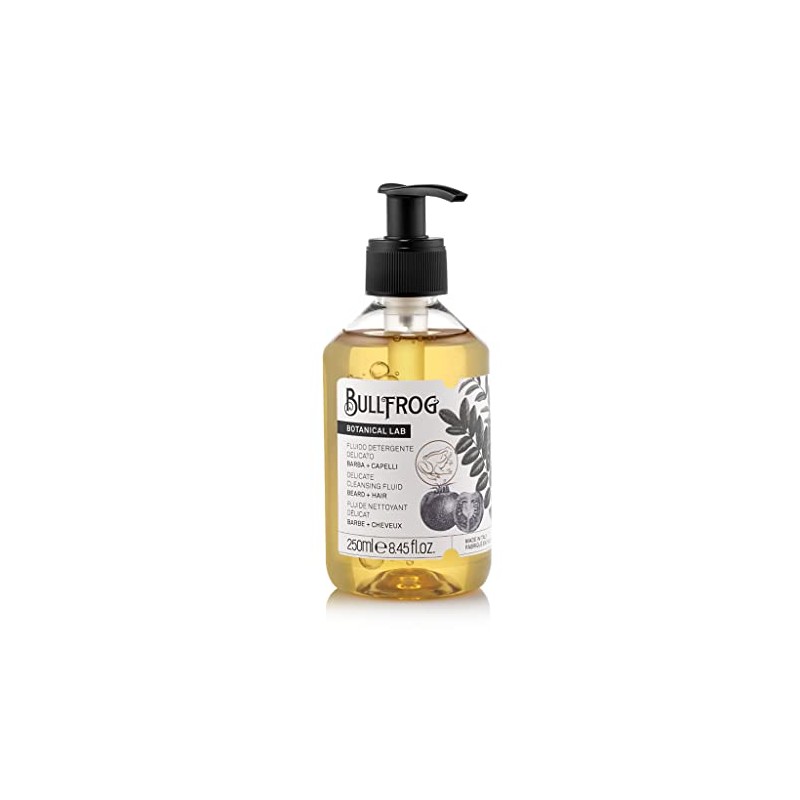 BULLFROG Delicate Cleansing Fluid 250 ml Hair and Beard