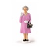 Kikkerland Figur winkenden Königin (Queen), solarbetriebene sortierte Farbe (1 Artikel)