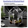 Jumping Spider Enclosure Kit Acrylic Terrarium for Tarantulas, Reptiles &