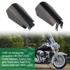WATERWICH Handguards Coffin Cut Hand Guards Compatible with Harley Dyna