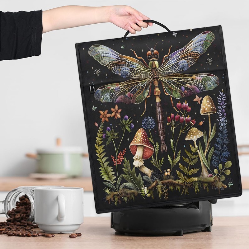 Kitchen Aid Mixer Cover Animal Dragonfly Flower Stand Mixer Cover