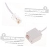 DOITOOL 4sets Ethernet to Phone Line Adapter to Rj11 Adapter