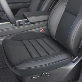 KAYI 2 Pack Car Seat Cushion, Memory Foam Car Seat Cushion, Non-Slip Bottom Breathable Car Seat Cover, Relieve Tailbone Pain, Car Seat Protector, Suitable for 95% of Vehicles (Black)